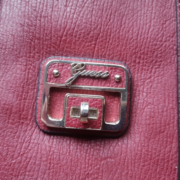 Guess - Red Clutch - Picture 3 of 6